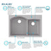ELGH3322RGS0 Kitchen/Kitchen Sinks/Drop in Kitchen Sinks
