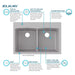 ELGDLB3322GS0 Kitchen/Kitchen Sinks/Drop in Kitchen Sinks