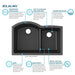 ELGHU3322RBK0 Kitchen/Kitchen Sinks/Undermount Kitchen Sinks