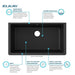 ELGRU13322BK0 Kitchen/Kitchen Sinks/Undermount Kitchen Sinks