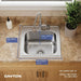 DPC1202010MR2 Kitchen/Kitchen Sinks/Drop in Kitchen Sinks
