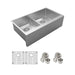 EFRUFFA3417DBG Kitchen/Kitchen Sinks/Apron & Farmhouse Sinks