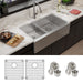 EFRUFFA3417DBG Kitchen/Kitchen Sinks/Apron & Farmhouse Sinks