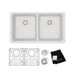 ELGU3322WH0C Kitchen/Kitchen Sinks/Undermount Kitchen Sinks