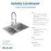 ECTSRA33229TFC Kitchen/Kitchen Sinks/Dual Mount Kitchen Sinks