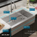 EFRUFF3417RDBG Kitchen/Kitchen Sinks/Apron & Farmhouse Sinks
