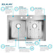 ECTSRA33229TBG3 Kitchen/Kitchen Sinks/Dual Mount Kitchen Sinks