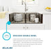 ECTSRA33229TBG3 Kitchen/Kitchen Sinks/Dual Mount Kitchen Sinks