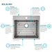 ECTSR25229TBG1 Kitchen/Kitchen Sinks/Dual Mount Kitchen Sinks