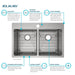 ECTSR33229TBGFR2 Kitchen/Kitchen Sinks/Dual Mount Kitchen Sinks