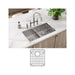 ECTSRA33229TBG5 Kitchen/Kitchen Sinks/Dual Mount Kitchen Sinks