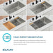 EFRU24169RTWC Kitchen/Kitchen Sinks/Undermount Kitchen Sinks