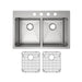 ECTSR33229TBG4 Kitchen/Kitchen Sinks/Dual Mount Kitchen Sinks