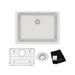 ELGU2522WH0C Kitchen/Kitchen Sinks/Undermount Kitchen Sinks