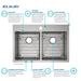 ECTSRAD33226TBG0 Kitchen/Kitchen Sinks/Dual Mount Kitchen Sinks