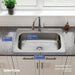 DSE133220 Kitchen/Kitchen Sinks/Drop in Kitchen Sinks