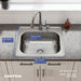DSE12522MR2 Kitchen/Kitchen Sinks/Drop in Kitchen Sinks
