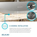 ECTSRAD33226TBG3 Kitchen/Kitchen Sinks/Dual Mount Kitchen Sinks
