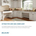 ECTSRAD33226TBG3 Kitchen/Kitchen Sinks/Dual Mount Kitchen Sinks