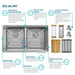 ECTRUAQ31169TWC Kitchen/Kitchen Sinks/Drop in Kitchen Sinks