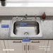 DSE125225 Kitchen/Kitchen Sinks/Drop in Kitchen Sinks
