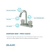 LKA2475LF Kitchen/Kitchen Faucets/Kitchen Faucets Without Spray