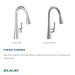 LKHA1041CR Kitchen/Kitchen Faucets/Pull Down Spray Faucets