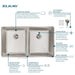 ELUHH3118TPDBG Kitchen/Kitchen Sinks/Undermount Kitchen Sinks