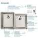 ELUHH3120RTPDBG Kitchen/Kitchen Sinks/Undermount Kitchen Sinks