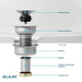 LK99FCS Parts & Maintenance/Kitchen Sink & Faucet Parts/Kitchen Sink Drains
