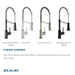 LKAV2061CR Kitchen/Kitchen Faucets/Semi-Professional Faucets