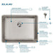ELUHH2115TPD Kitchen/Kitchen Sinks/Undermount Kitchen Sinks
