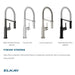 LKAV1061CR Kitchen/Kitchen Faucets/Semi-Professional Faucets