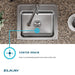 ESE2020102 Kitchen/Kitchen Sinks/Drop in Kitchen Sinks
