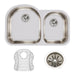 ELUH3119RDBG Kitchen/Kitchen Sinks/Undermount Kitchen Sinks