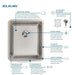 ELUHH1316TPDBG Kitchen/Kitchen Sinks/Undermount Kitchen Sinks