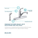 LK1001CR Kitchen/Kitchen Faucets/Kitchen Faucets With Side Sprayer