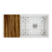 SWUF13620CBWH Kitchen/Kitchen Sinks/Apron & Farmhouse Sinks