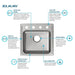 LRAD191950OS4 Kitchen/Kitchen Sinks/Drop in Kitchen Sinks