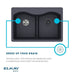 LKQD35GY Kitchen/Kitchen Sinks/Drop in Kitchen Sinks