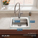 LRAD1918550 Kitchen/Kitchen Sinks/Drop in Kitchen Sinks