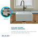 SWUF2520WH Kitchen/Kitchen Sinks/Apron & Farmhouse Sinks