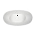 S242-WH-MT Bathroom/Bathtubs & Showers/Freestanding Tubs