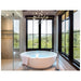 S217-WH-MT Bathroom/Bathtubs & Showers/Freestanding Tubs