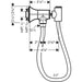 04831820 Bathroom/Bathroom Tub & Shower Faucets/Handshower Outlets & Adapters