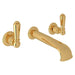 U.3560L-EG/TO-2 Bathroom/Bathroom Sink Faucets/Wall Mounted Sink Faucets