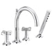 T67475-PCLHP Bathroom/Bathroom Tub & Shower Faucets/Roman Tub Faucets