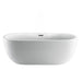 ATOV7H56BIG-PN Bathroom/Bathtubs & Showers/Freestanding Tubs