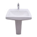 3-451WH Bathroom/Bathroom Sinks/Pedestal Sink Sets
