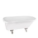 ADTR67-WH-WH Bathroom/Bathtubs & Showers/Freestanding Tubs